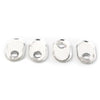 Harley Touring Electra Glide Road Glide Chrome Brushed Panel Switch Covers