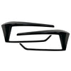 VW Golf Mk7.5 Black Rear Bumper Spoiler Fog Light Covers (2016-2019)