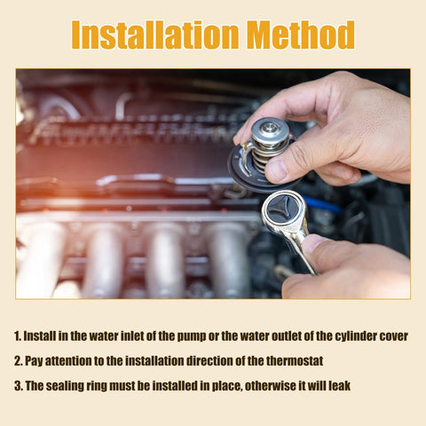 Chevrolet Cruze Engine Coolant Thermostat Assembly (2010-2019)