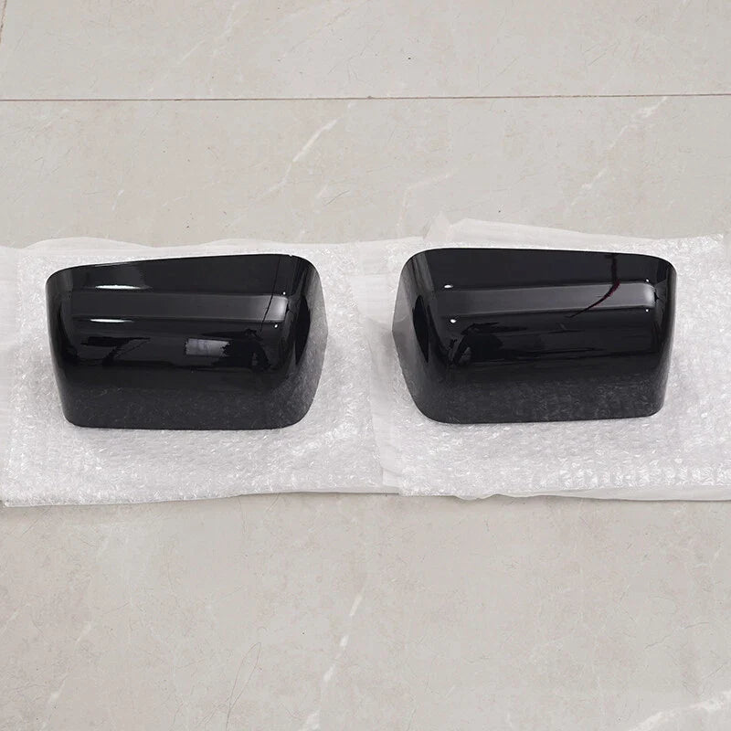 2008-2016 Ford F250 F350 Gloss Black Towing Mirror Cover Cap (2008-2016)