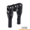 Harley 1 Inch Bars 6'' or 7'' Motorcycle Handlebar Risers