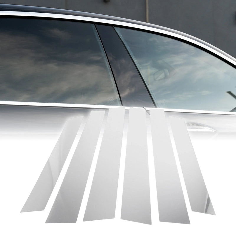 Honda CR-V (2007-2011) Chrome Silver 6pcs Car Pillar Window Trim Covers