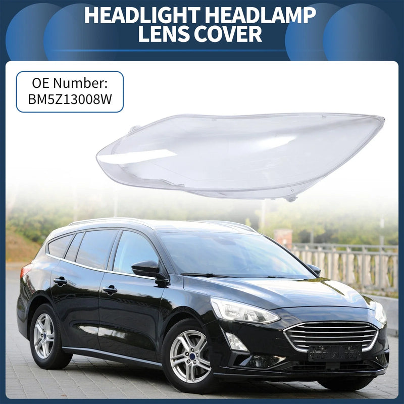 Ford Focus Front Left Headlight Lens Cover (2012-2014)