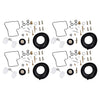 Honda Shadow VT1100 4 x Carburetor Repair Kit (1991-2001)