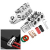 Automotive 12-Way Car Battery Terminal Connectors Positive Negative Set