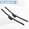 Hyundai Elantra GT / I30 13" Rear Windshield Wiper Blades (2012-2017)