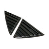 Chrysler 300 Real Window Louver Shutter Cover Gloss Black (2011–2023)