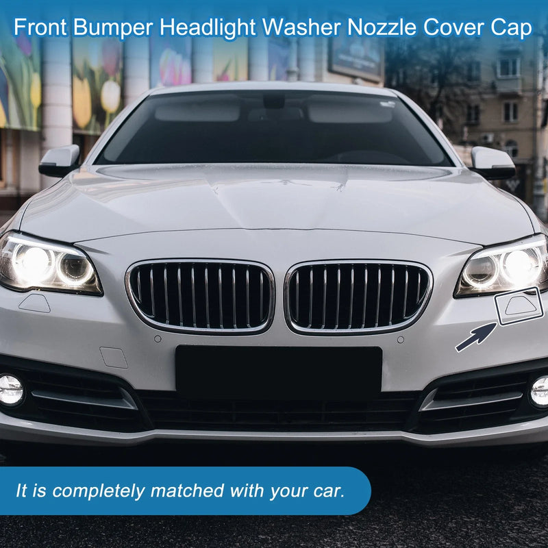 BMW M5 Front Left Bumper Headlight Washer Nozzle Cover Cap (2013 - 2016)