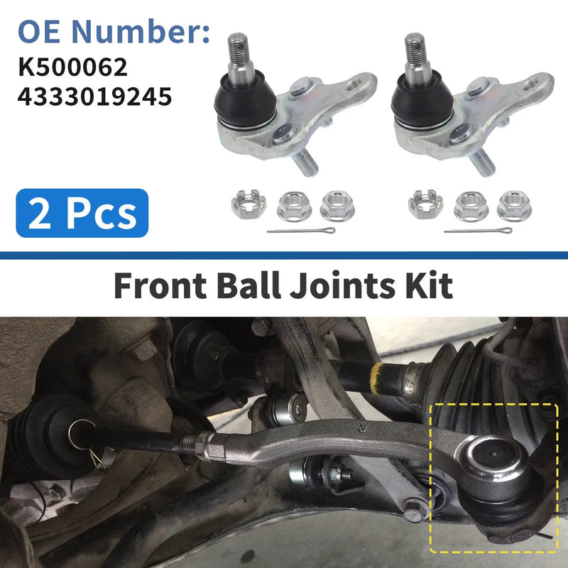 Toyota RAV4 2 x Front Lower Ball Joints (2006–2018)