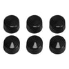 Harley Softail Twin Cam Black Bolt Toppers Caps Cover Set (1984-2006)