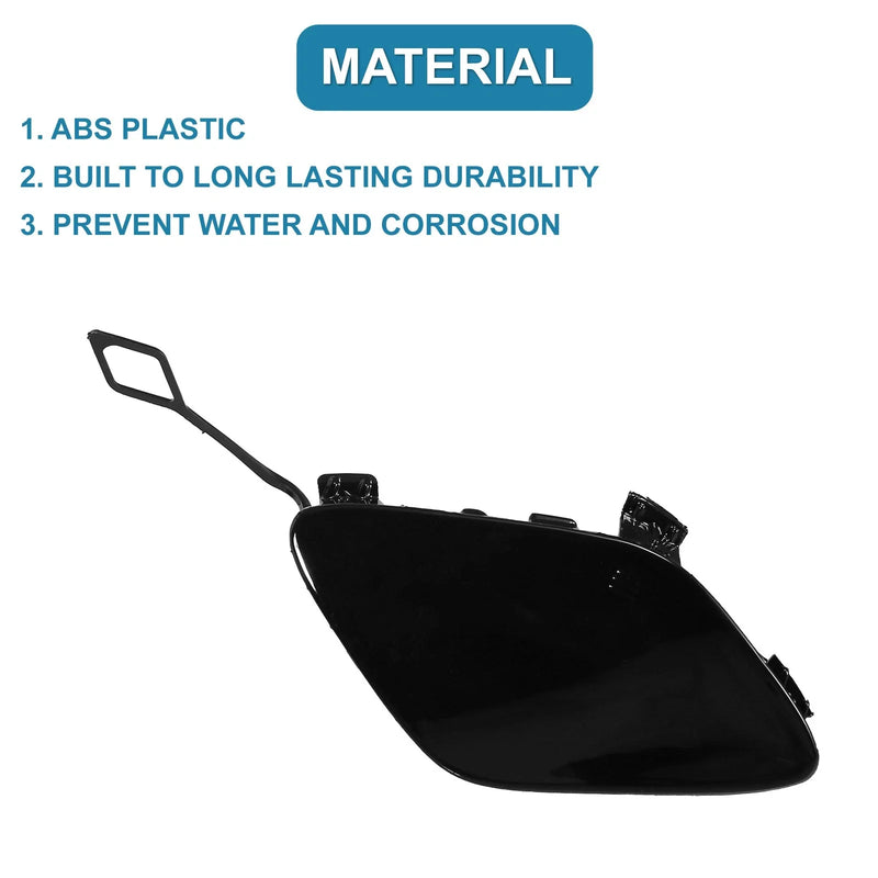 Mercedes-Benz E250 2014-2015 Bright Black Front Bumper Tow Hook Cover