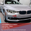 BMW 320i (2016-2018) Blue Front Tow Hook Cover