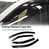 Toyota Camry Window Deflectors / 1 Set / Vent Visors Black (2007–2007)