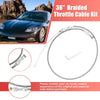 Chevrolet LS Swap 36" Braided Throttle Cable Kit (1997-2007)