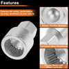 VW Touareg Wheel Lock Lug Nut