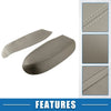 Acura RDX Gray 1 Pair Armrest Panel Front Door Cover (2007 - 2012)