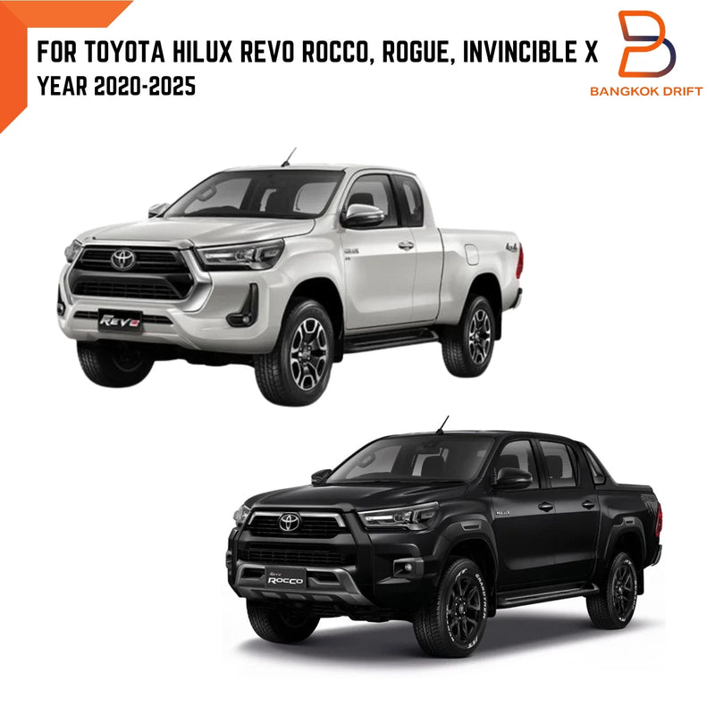 Toyota Hilux Ute Chrome Front Hood Bonnet Moulding Cover Trim (2020-2025)