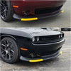 Dodge Challenger Yellow Front Bumper Lip Splitter Protector Trim (2015-2020)
