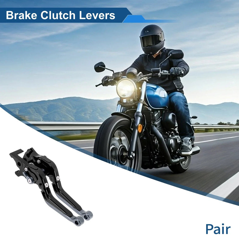 YAMAHA MT-03 2 x Short/Long Brake Clutch Levers (18–22)