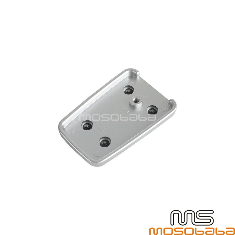 Harley CVO Street Silver Non-Slip Gas Brake Foot Pedal Pad Cover