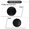 BMW 5 Series G30 (2017-2023) 2.22in OD ABS Black Hub Center Caps  56.5mm