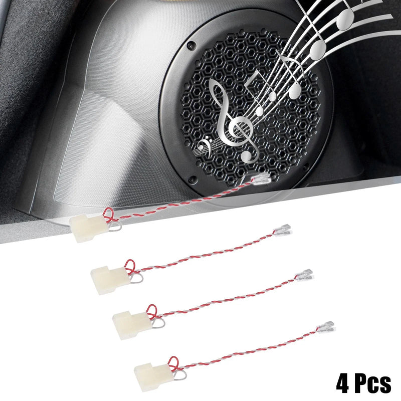 Toyota Subaru 4pcs / Car Speaker Wire Harness Adapter /