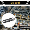 Make Model Oil Seal / 40x58x8mm / Rotary Shaft Seal NBR Rubber