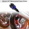 Make Model 12mm Aluminum Alloy Plastic Slider Frame Bolt Blue