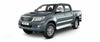 Toyota Hilux Chrome Side Vent Door Cover Trim (2011-2014)