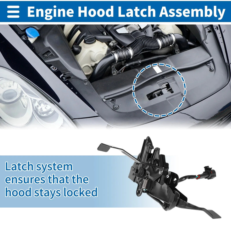 Toyota Hilux Hood Latch Assembly (2012–2021)