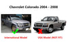 Chevrolet / Holden Colorado 4 Door Wind Shield Air Guard (2002-2011)