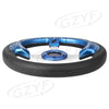 Car - Lightweight Blue PVC Steering Wheel 13" (32mm Depth)