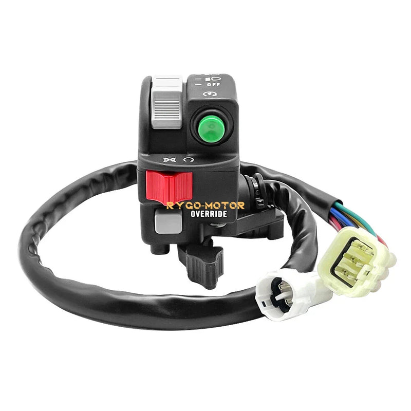 Yamaha Grizzly YFM350 Left Handlebar Switch Start/Stop Headlight (2007–2011)