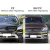 Mercedes W166 Left Side Fog Light Trim Cover x1 (2012-2015)