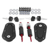 Universal Racing Car Flush Mount Quick Release Hood Latch Pin Locking Kit
