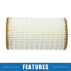 Mercedes Engine Oil Filter Set (A0001802609, A0001802309)