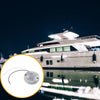 Boat White 6 x Universal Interior Round Marine Boat Light with 6 LEDs
