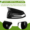 Mercedes-Benz A-Class W176 Gloss Black Mirror Cover Caps (2012-2018)