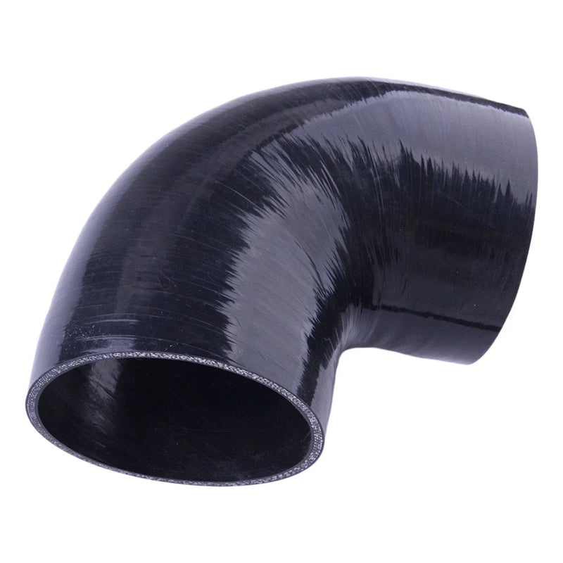Car Radiator 3" Black 90 Degree Silicone Elbow Hose (Fits Various Models)