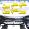 Jeep Wrangler 6 x Hardtop Roof Removal Switch Handle Covers (2018-2023)