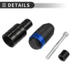 Honda Blue Motorcycle Frame Slider Exhaust Anti Crash Protector