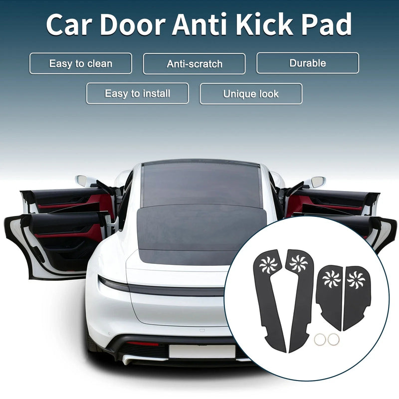Infiniti FX35 FX45 (2009 - 2013) Black Door Kick Pad Protector
