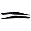 BMW X5 X6 G05 G06 Black Headlight Eyebrow Eyelids Covers (2023-2025)