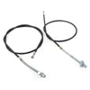 YAMAHA PEEWEE PW50 Front Rear Drum Brake Cables (1997-2009)