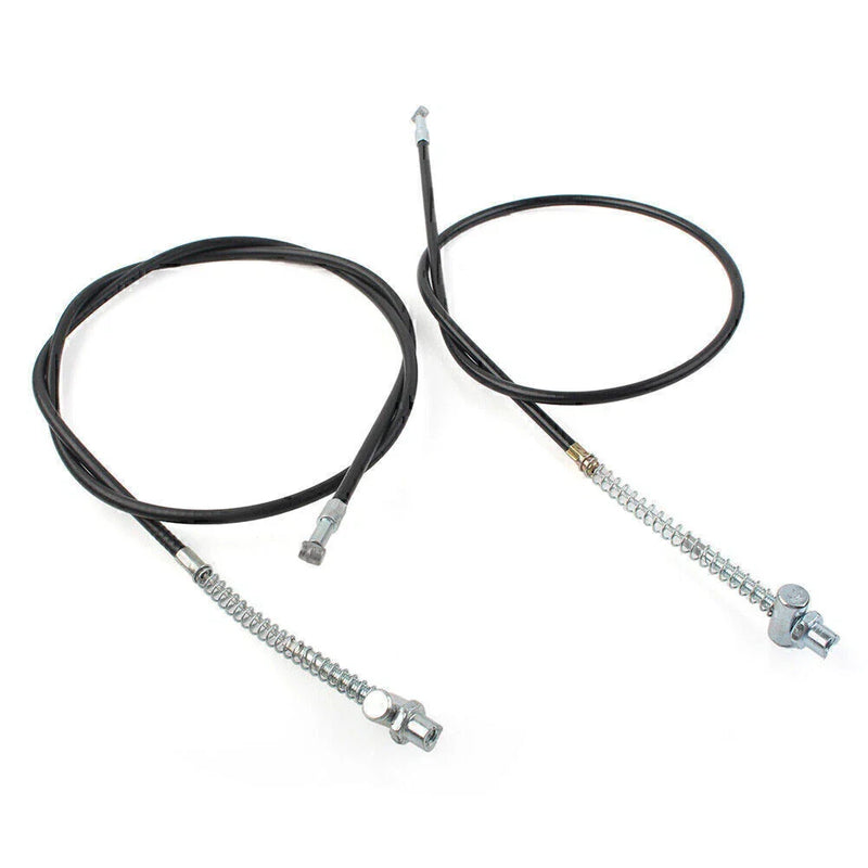 YAMAHA PEEWEE PW50 Front Rear Drum Brake Cables (1997-2009)
