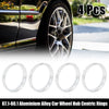 4pcs 67.1–60.1 mm Aluminium Hub Centric Rings Wheel Bore Spacer