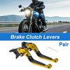 Yamaha YZF R1 Gold Tone Black Adjustable Short Long Brake Clutch Levers