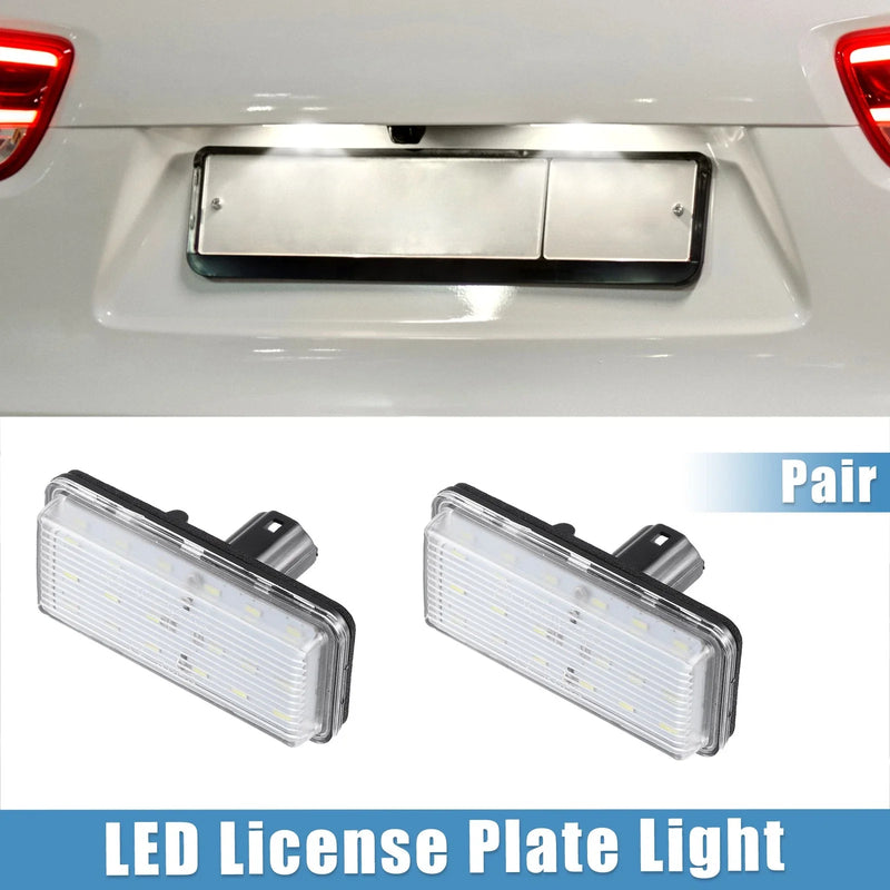 Toyota Land Cruiser 2 x White LED License Plate Light