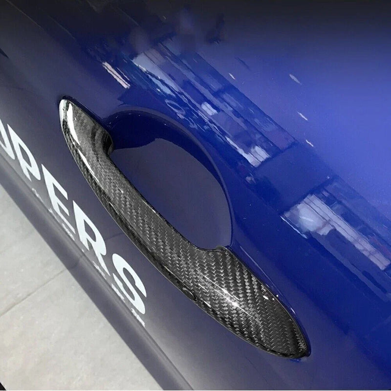 2014-2020 MINI Cooper F55 F60 Door Handle Covers Trim Black (2014-2020)