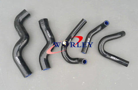 Holden Rodeo TF 2.8L Turbo Diesel Black Silicone Radiator Heater Hose (90-97)